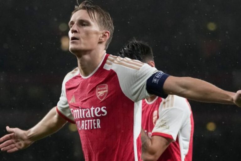 Odegaard Shines as Arsenal Clinch Thrilling Champions League Victory