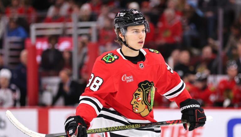 Blackhawks reducing Connor Bedard's faceoff responsibilities while keeping him at center